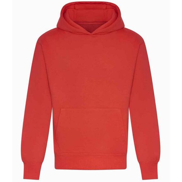 Awdis Unisex Adult Signature Heavyweight Hoodie / Soft Red